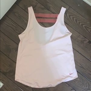 Pink Nike Workout Top